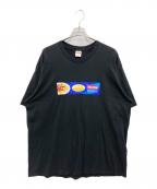 SUPREMEシュプリーム）の古着「SPAGHETTI TEE」｜ブラック