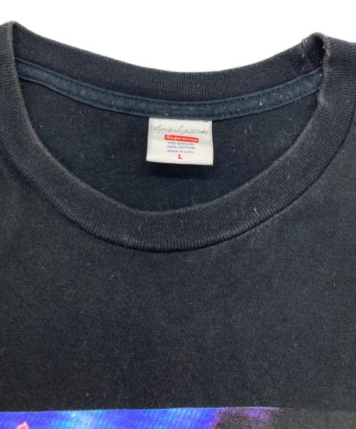 SUPREME（シュプリーム）Supreme (シュプリーム) YOHJI YAMAMOTO (ヨウジヤマモト) THIS WAS TOMOROW TEE ブラック サイズ:Lの古着・服飾アイテム