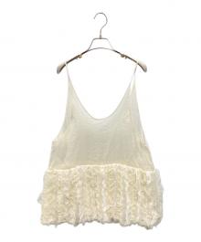 IENA LA BOUCLE（イエナ ラ ブークル）の古着「フリルチュニック」｜アイボリー