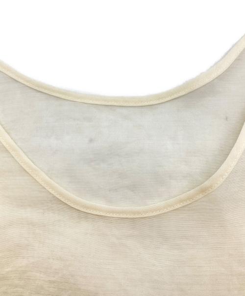 IENA LA BOUCLE（イエナ ラ ブークル）IENA LA BOUCLE (イエナ ラ ブークル) フリルチュニック アイボリー サイズ:FREEの古着・服飾アイテム