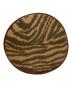 中古・古着 A VACATION (ア ヴァケーション) POOL ZEBRA 巾着バッグ ブラウン：14000円