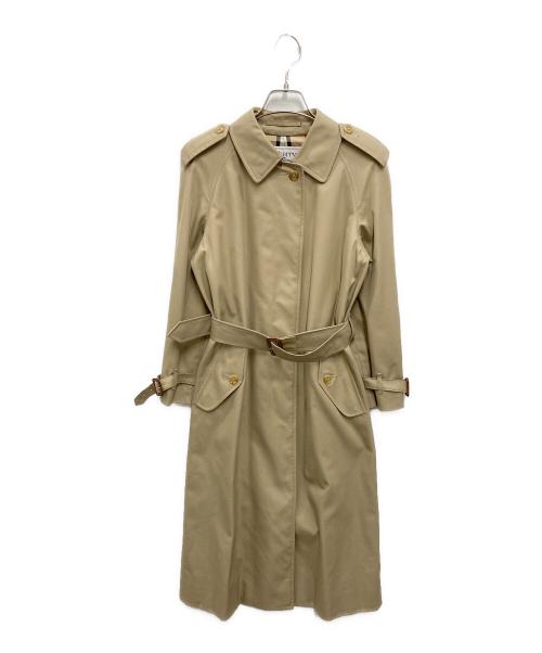 Burberry's（バーバリーズ）Burberry's (バーバリーズ) 比翼 ステンカラーコート ベージュ サイズ: 7AB2の古着・服飾アイテム