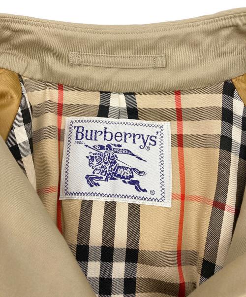 Burberry's（バーバリーズ）Burberry's (バーバリーズ) 比翼 ステンカラーコート ベージュ サイズ: 7AB2の古着・服飾アイテム
