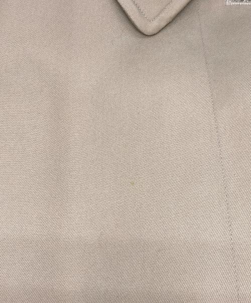 Burberry's（バーバリーズ）Burberry's (バーバリーズ) 比翼 ステンカラーコート ベージュ サイズ: 7AB2の古着・服飾アイテム
