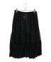 ROBE DE CHAMBRE COMME DES GARCONS（ローブドシャンブル コムデギャルソン）の古着「ドット柄シアースカート」｜ブラック