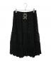 ROBE DE CHAMBRE COMME DES GARCONS (ローブドシャンブル コムデギャルソン) ドット柄シアースカート ブラック サイズ:記載無し：10000円