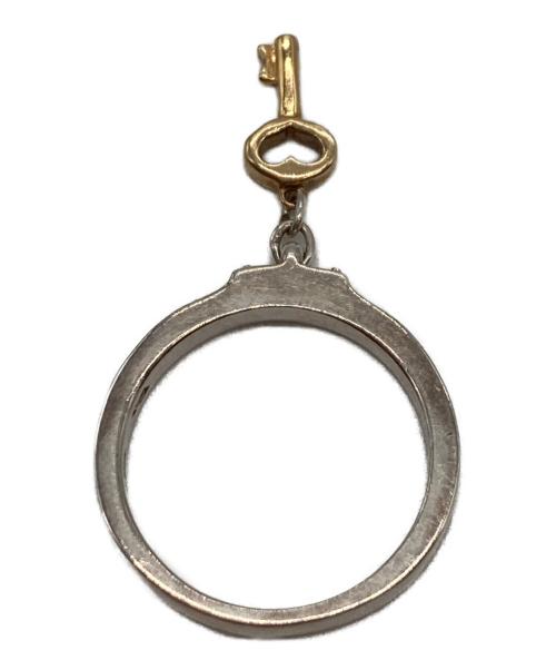 STAR JEWELRY（スタージュエリー）STAR JEWELRY (スタージュエリー) 2連 キーコンビ リング シルバー サイズ:11号の古着・服飾アイテム