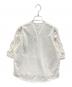 eLLa (エラ) sleeve shirring T ホワイト サイズ:FREE 未使用品：7000円