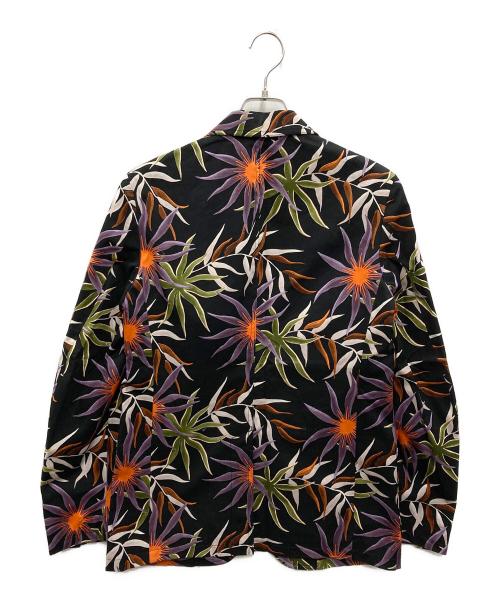 WACKO MARIA（ワコマリア）WACKO MARIA (ワコマリア) 花柄 テーラードジャケット ブラック サイズ:Mの古着・服飾アイテム