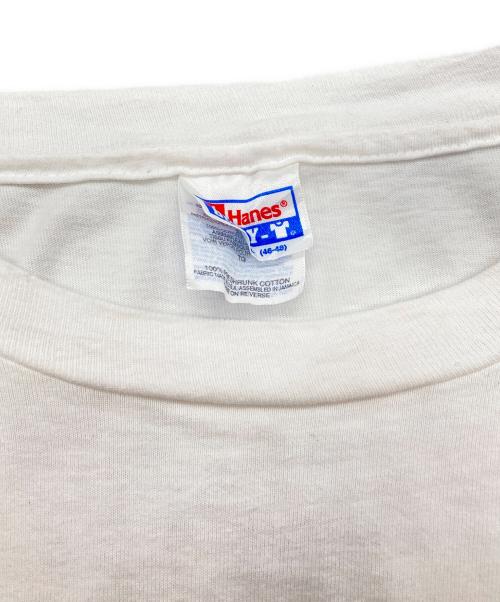 Hanes（ヘインズ）Hanes (ヘインズ) 【古着】企業プリントTシャツ ホワイト サイズ:XLの古着・服飾アイテム