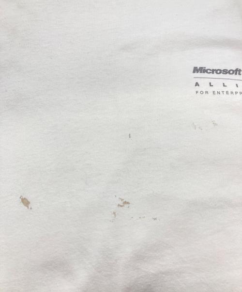 Hanes（ヘインズ）Hanes (ヘインズ) 【古着】企業プリントTシャツ ホワイト サイズ:XLの古着・服飾アイテム