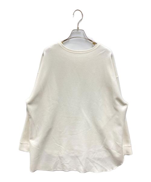 Whim Gazette（ウィムガゼット）Whim Gazette (ウィムガゼット) Vガゼット プルオーバー ホワイト サイズ:FREEの古着・服飾アイテム