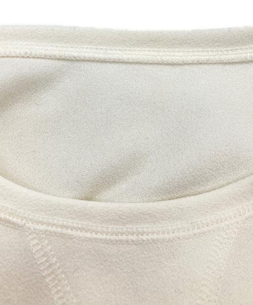 Whim Gazette（ウィムガゼット）Whim Gazette (ウィムガゼット) Vガゼット プルオーバー ホワイト サイズ:FREEの古着・服飾アイテム