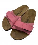BIRKENSTOCKビルケンシュトック）の古着「Oita サンダル」｜ベージュ×ピンク