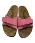 中古・古着 BIRKENSTOCK (ビルケンシュトック) Oita サンダル ベージュ×ピンク サイズ:24.5cm：9000円