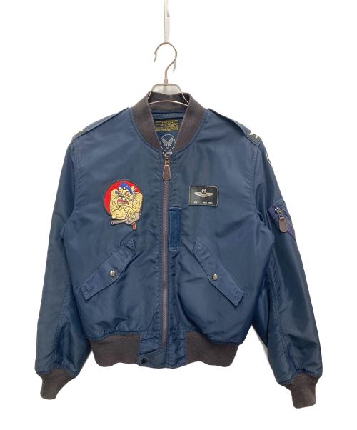 BUZZ RICKSON'S（バズリクソンズ）Buzz Rickson's (バズリクソンズ) TYPE L-2A ジャケット ネイビー サイズ:40の古着・服飾アイテム
