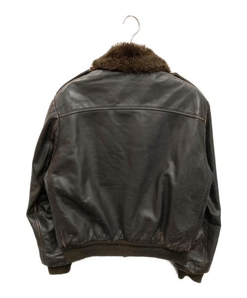 cooper（クーパー）cooper (クーパー) 【古着】レザージャケット ブラウン サイズ:44の古着・服飾アイテム