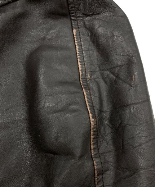 cooper（クーパー）cooper (クーパー) 【古着】レザージャケット ブラウン サイズ:44の古着・服飾アイテム