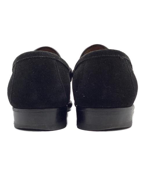 ENZO BONAFE（エンツォボナフェ）ENZO BONAFE (エンツォボナフェ) スエード Bit Loafer ブラック サイズ:7の古着・服飾アイテム