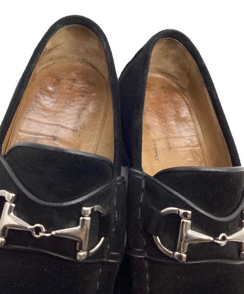 ENZO BONAFE（エンツォボナフェ）ENZO BONAFE (エンツォボナフェ) スエード Bit Loafer ブラック サイズ:7の古着・服飾アイテム