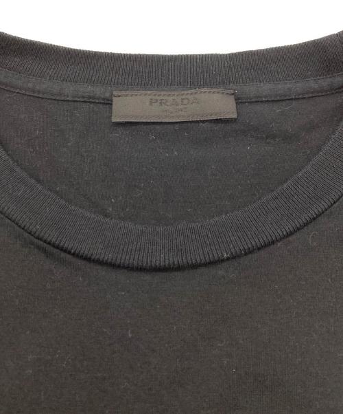 PRADA（プラダ）PRADA (プラダ) コットン Tシャツ ブラック サイズ:Mの古着・服飾アイテム