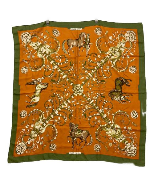 HERMES（エルメス）HERMES (エルメス) Parc Royal オレンジの古着・服飾アイテム