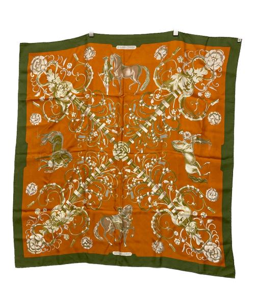 HERMES（エルメス）HERMES (エルメス) Parc Royal オレンジの古着・服飾アイテム