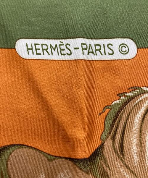 HERMES（エルメス）HERMES (エルメス) Parc Royal オレンジの古着・服飾アイテム