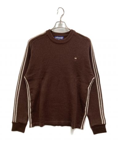 中古・古着通販】stussy (ステューシー) 90'sサイドラインクルーネック
