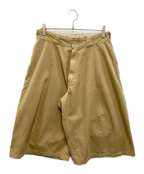 Dickies（ディッキーズ）Dickies (ディッキーズ) JOURNAL STANDARD (ジャーナルスタンダード) ODD SHAPE SHORTS ベージュ サイズ:Mの古着・服飾アイテム