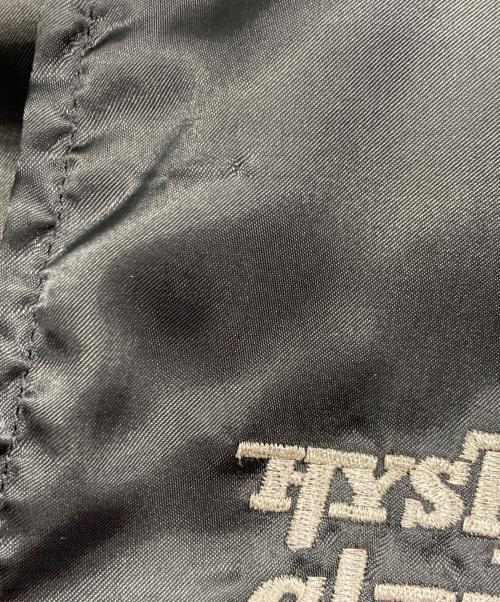 hysterics（ヒステリックス）hysterics (ヒステリックス) バイクガール刺繍スカジャン ブラック サイズ:FREEの古着・服飾アイテム