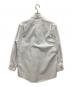 HERMES (エルメス) 袖セリエボタンチェックシャツ ホワイト×ブルー サイズ:SIZE 15 1/2：25000円