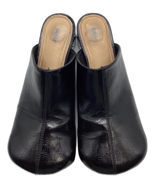 Ameri（アメリ）Ameri (アメリ) OVAL MOTIF VOLUME MULE ブラック サイズ:Mの古着・服飾アイテム