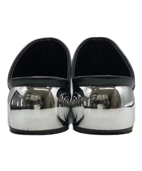 Ameri（アメリ）Ameri (アメリ) OVAL MOTIF VOLUME MULE ブラック サイズ:Mの古着・服飾アイテム