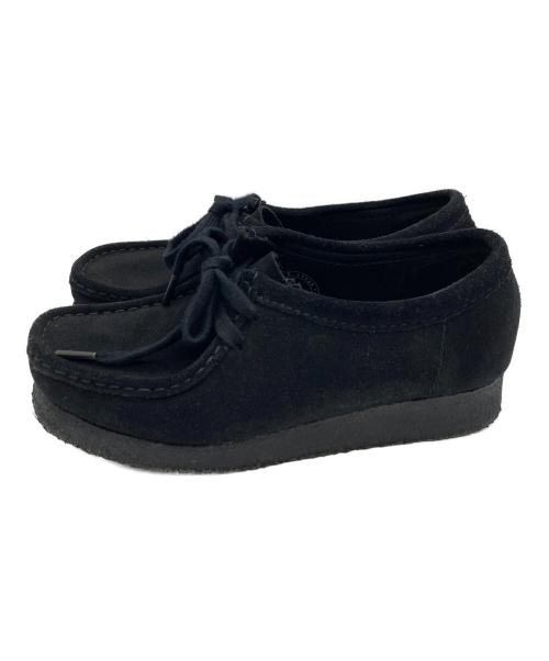 CLARKS（クラークス）CLARKS (クラークス) ワラビーシューズ ブラック サイズ:23cmの古着・服飾アイテム