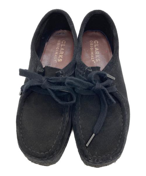 CLARKS（クラークス）CLARKS (クラークス) ワラビーシューズ ブラック サイズ:23cmの古着・服飾アイテム
