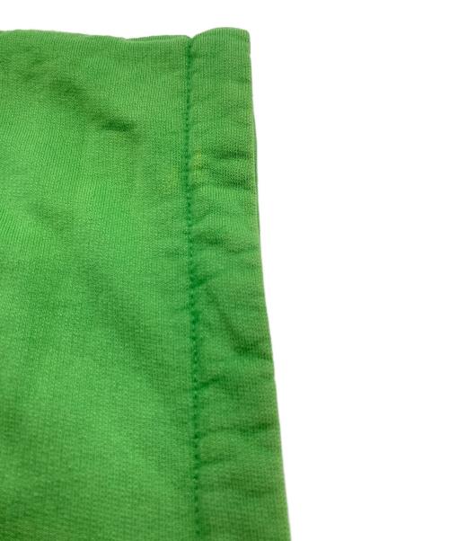 stussy（ステューシー）stussy (ステューシー) スカルクロスボーンプリントジップアップパーカー グリーン サイズ:Lの古着・服飾アイテム
