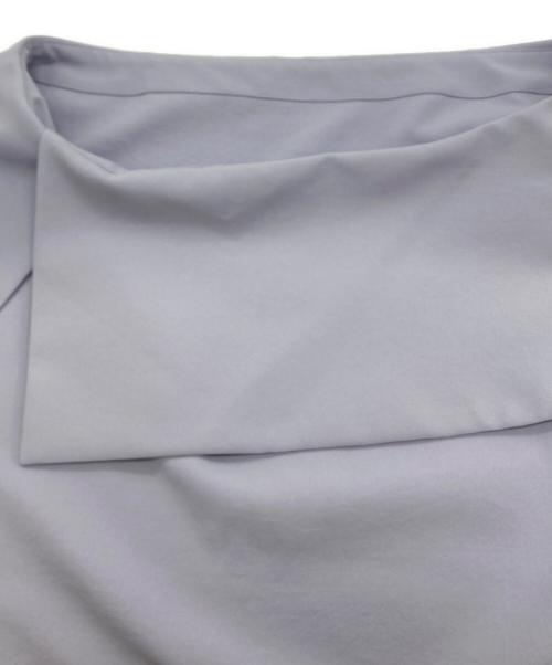 Noble（ノーブル）Noble (ノーブル) ケープブラウス パープル サイズ:FREEの古着・服飾アイテム