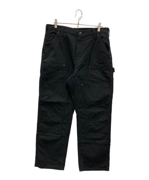 CarHartt（カーハート）CarHartt (カーハート) Double Front Washed Duck Work Pants ブラック サイズ:SIZE W34の古着・服飾アイテム