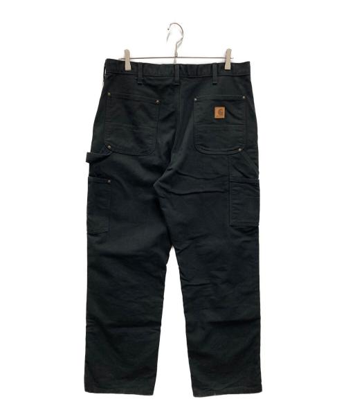 CarHartt（カーハート）CarHartt (カーハート) Double Front Washed Duck Work Pants ブラック サイズ:SIZE W34の古着・服飾アイテム