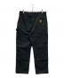 CarHartt (カーハート) Double Front Washed Duck Work Pants ブラック サイズ:SIZE W34：18000円