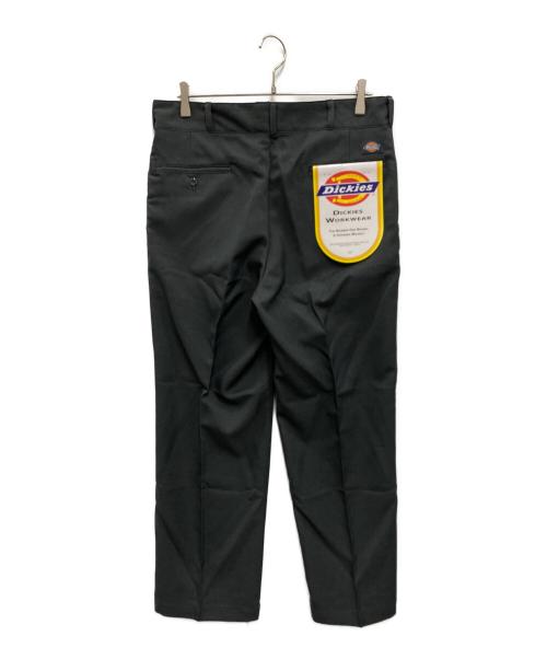 Dickies（ディッキーズ）Dickies (ディッキーズ) JOURNAL STANDARD relume (ジャーナルスタンダード レリューム) 別注 ピンタック ワイドスラックス グレー サイズ:L 未使用品の古着・服飾アイテム