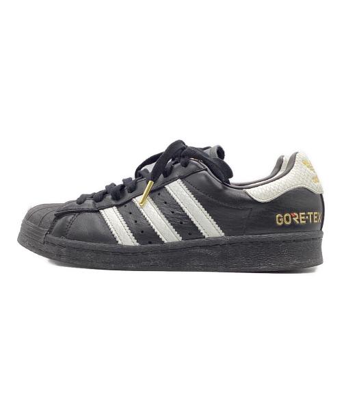 adidas（アディダス）adidas (アディダス) SUPERSTAR ブラック×ホワイト サイズ:25の古着・服飾アイテム