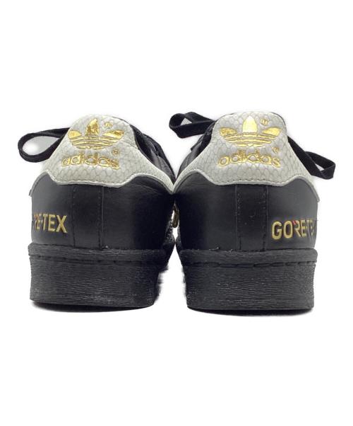 adidas（アディダス）adidas (アディダス) SUPERSTAR ブラック×ホワイト サイズ:25の古着・服飾アイテム
