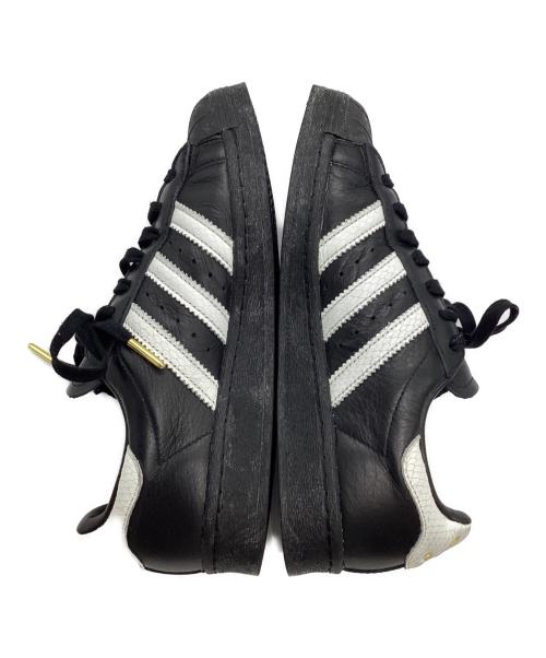 adidas（アディダス）adidas (アディダス) SUPERSTAR ブラック×ホワイト サイズ:25の古着・服飾アイテム