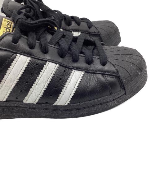 adidas（アディダス）adidas (アディダス) SUPERSTAR ブラック×ホワイト サイズ:25の古着・服飾アイテム