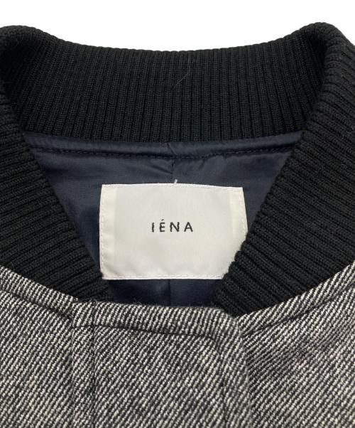 IENA（イエナ）IENA (イエナ) ボンディングツイードスタジアムブルゾン グレー サイズ:38の古着・服飾アイテム