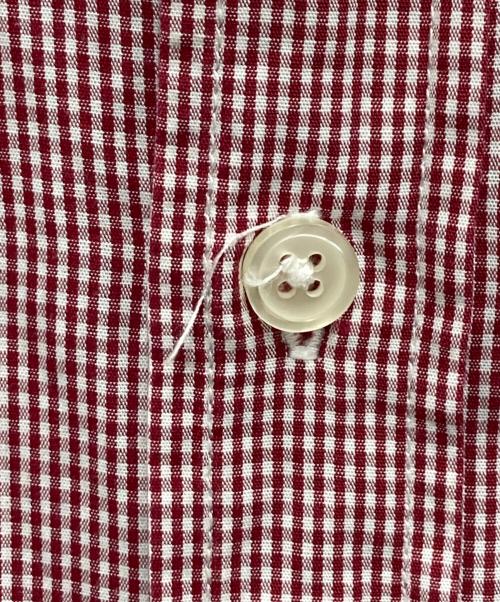SUPREME（シュプリーム）Supreme (シュプリーム) ギンガムチェックシャツ レッド サイズ:Sの古着・服飾アイテム
