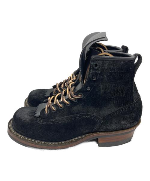 WHITE'S BOOTS（ホワイツブーツ）WHITE'S BOOTS (ホワイツブーツ) ラフアウトスウェードSMOKE JUMPER ブラック サイズ:7 1/2Eの古着・服飾アイテム