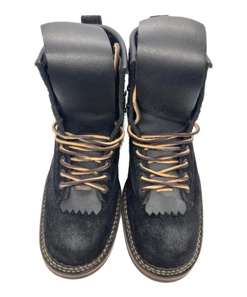 WHITE'S BOOTS（ホワイツブーツ）WHITE'S BOOTS (ホワイツブーツ) ラフアウトスウェードSMOKE JUMPER ブラック サイズ:7 1/2Eの古着・服飾アイテム
